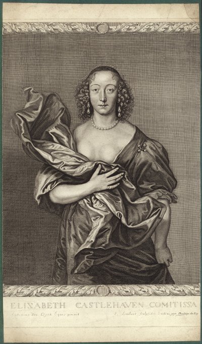 Portret Elżbiety, hrabiny Castlehaven autorstwa Anthony van Dyck