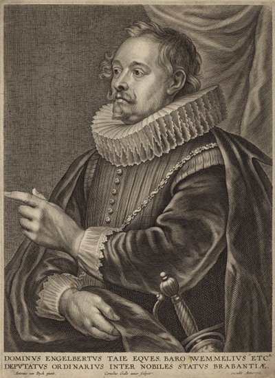 Portret Engelberta Taye autorstwa Anthony van Dyck