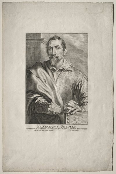 Portret Fransa Snydersa. autorstwa Anthony van Dyck