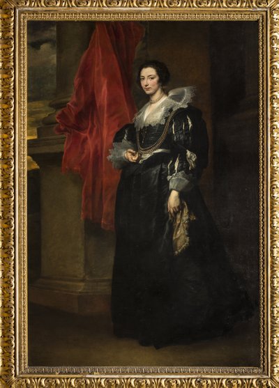 Portret Johanny z Blois, ok. 1634-35 (olej na płótnie) autorstwa Anthony van Dyck