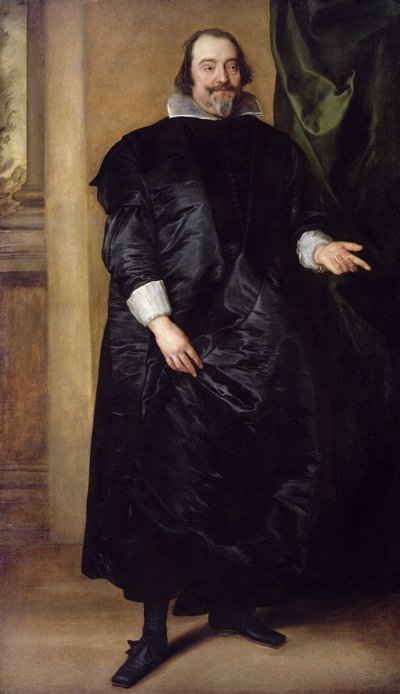 Portret Joosta de Hertoghe (zm. 1638) ok. 1635 autorstwa Anthony van Dyck