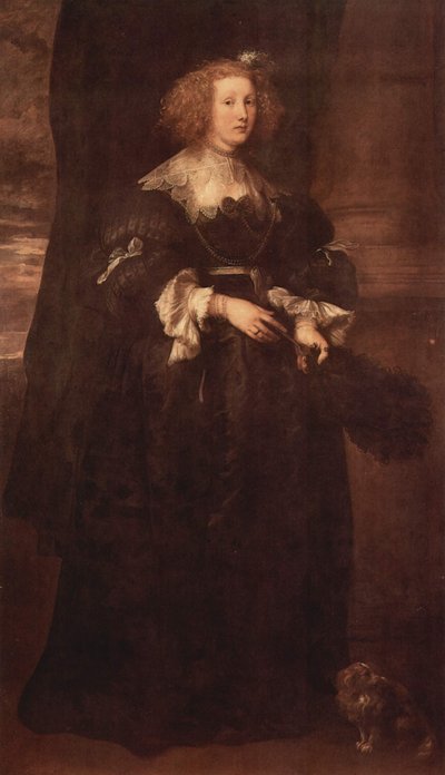 Portret Marii de Raet autorstwa Anthony van Dyck