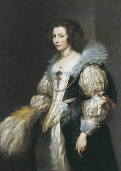 Portret Marii de Tassis (1611-1638), ok. 1629-1630 (olej na płótnie) autorstwa Anthony van Dyck