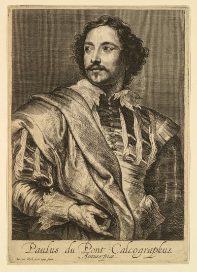 Portret Paulusa Poncjusza z Ikon Książąt Men autorstwa Anthony van Dyck