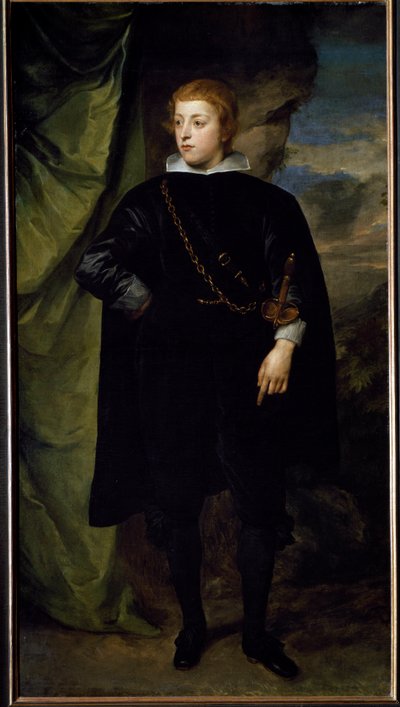 Portret księcia Karola Ludwiga von der Pfalz autorstwa Anthony van Dyck