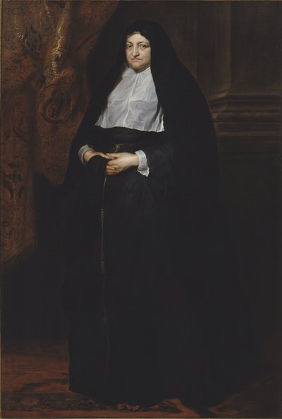 Portret księżniczki Izabeli Clary Eugenii, ok. 1628 r. autorstwa Anthony van Dyck
