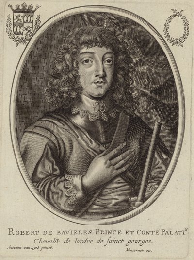 Portret Roberta de Bavieres autorstwa Anthony van Dyck