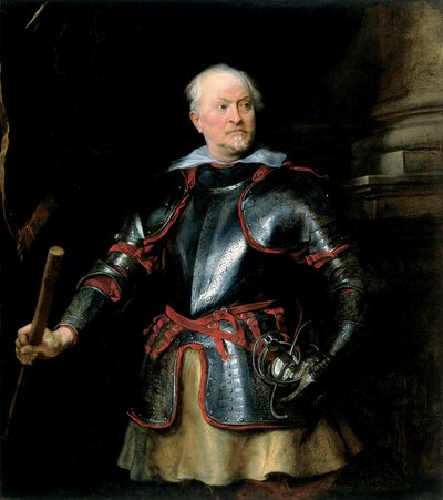 Portret mężczyzny w zbroi autorstwa Anthony van Dyck