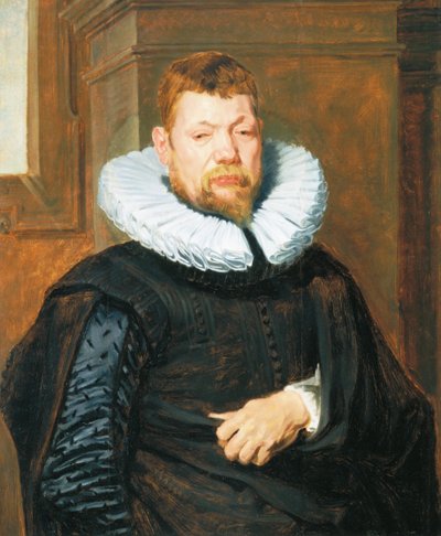 Portret brodatego mężczyzny, ok. 1616 (olej na płycie dębowej) autorstwa Anthony van Dyck