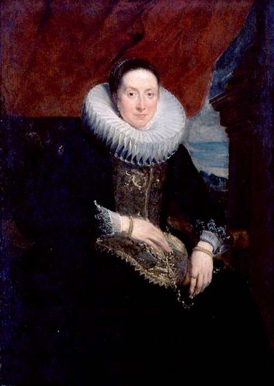 Portret kobiety (zob. też 124365) autorstwa Anthony van Dyck