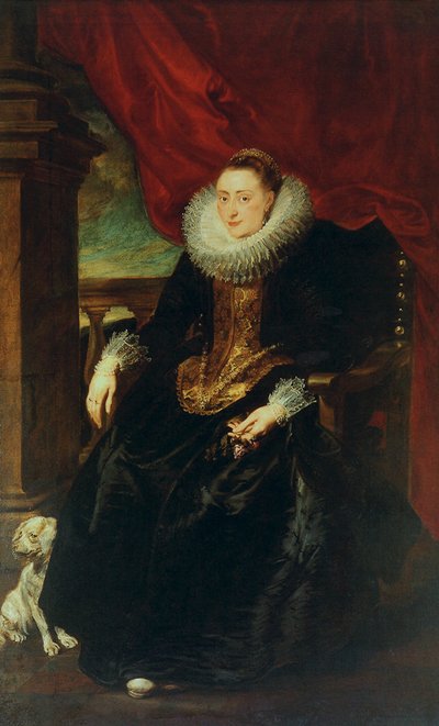 Portret kobiety, prawdopodobnie Gertrudis Wiegers autorstwa Anthony van Dyck