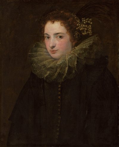 Portret nieznanej kobiety autorstwa Anthony van Dyck