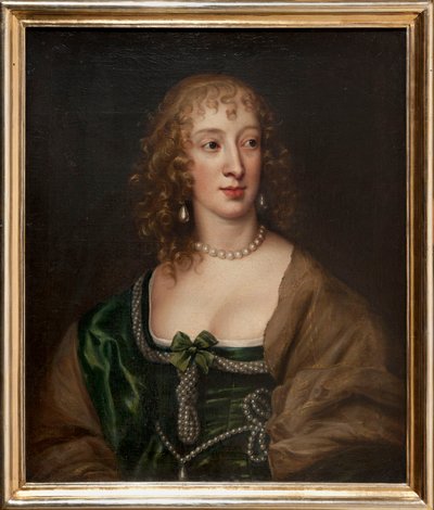 Portret Henrietty Marii, królowej Anglii (1609-1669) autorstwa Anthony van Dyck