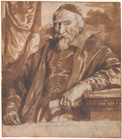 Portret Wenzela Coebergera (Coeberghera) autorstwa Anthony van Dyck