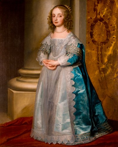 Księżniczka Maria Stuart autorstwa Anthony van Dyck