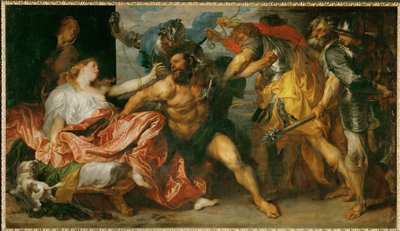 Samson uwięziony (obraz na płótnie) autorstwa Anthony van Dyck