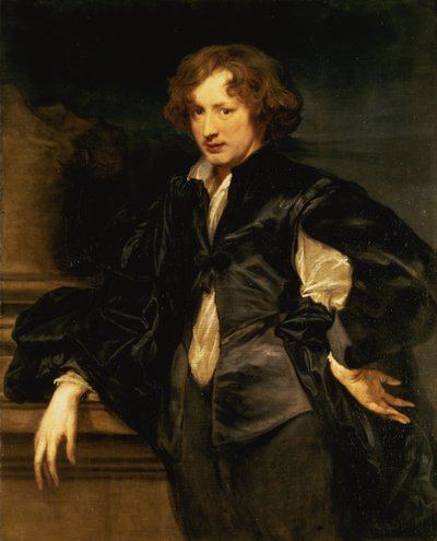 Autoportret, ok. 1620-21 (olej na płótnie) autorstwa Anthony van Dyck