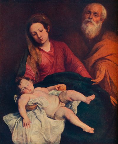 Święta Rodzina, c1624 autorstwa Anthony van Dyck