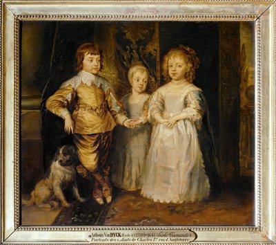 Dzieci Karola I z Anglii; ... autorstwa Anthony van Dyck