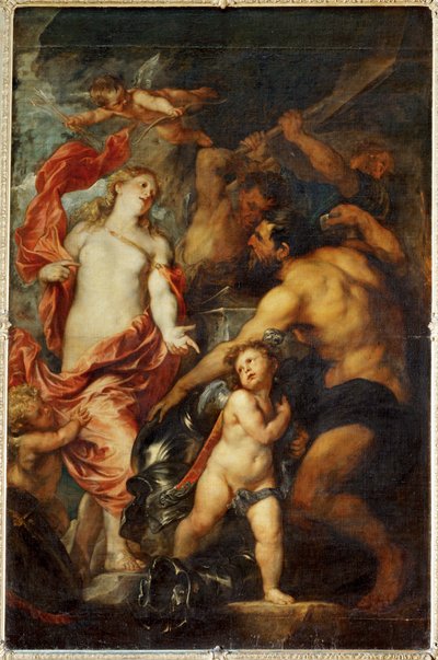 Venus prosi Voulcaina o broń dla Enee ... autorstwa Anthony van Dyck