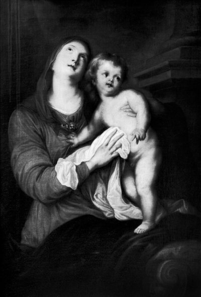Dziewica z Dzieciątkiem autorstwa Anthony van Dyck