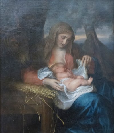 Dziewica ze słomy autorstwa Anthony van Dyck