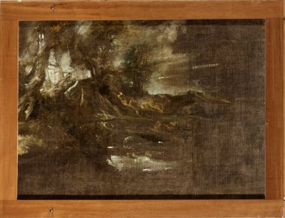 Zalesiony krajobraz autorstwa Anthony van Dyck