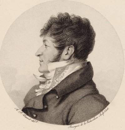Portret kompozytora Charles-Henri Plantade 1764-1839, 1806. autorstwa Antoine Achille Bourgeois de La Richardiere