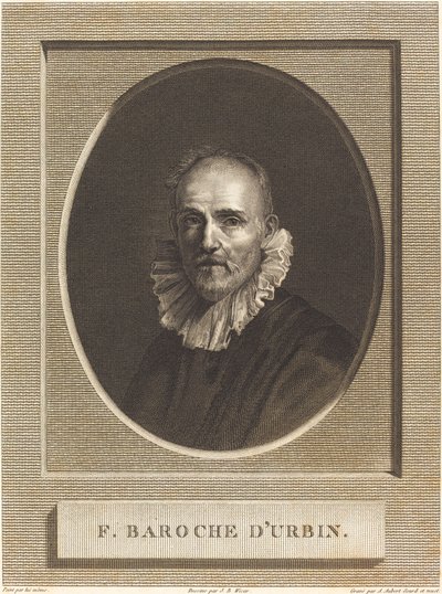 Federico Barocci autorstwa Antoine Aubert after Jean Baptiste Joseph Wicar after Federico Barocci