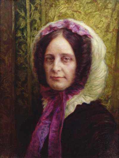 Portret baronowej Villeguy autorstwa Antoine Auguste Ernest Herbert or Hebert