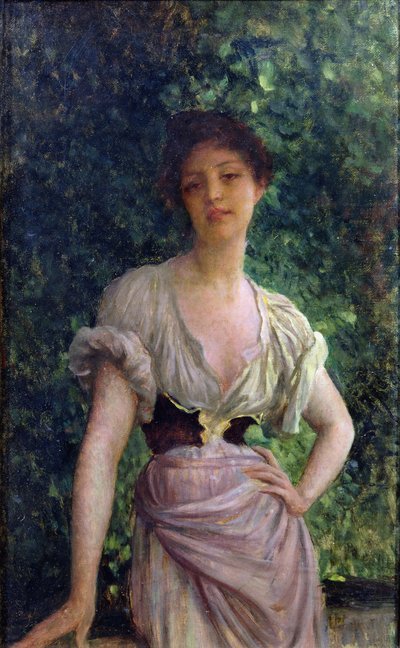 Praczka autorstwa Antoine Auguste Ernest Herbert or Hebert