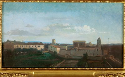 Kościół La Trinite des Monts, Rzym autorstwa Antoine Auguste Ernest Herbert or Hebert