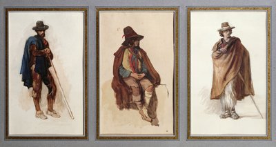 Sir Thomas stanął przed Mogulami autorstwa Antoine Auguste Ernest Herbert or Hebert