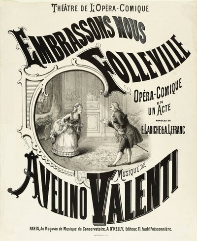 Pocałujmy się, Folleville autorstwa Antoine Barbizet