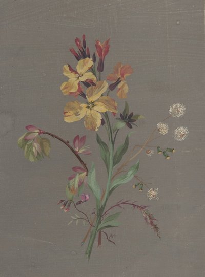 Kwiatowy wzór, ca. 1820. autorstwa Antoine Berjon