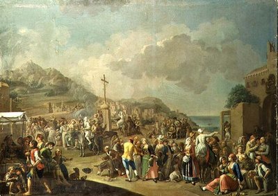 Wiejski Fete autorstwa Antoine Cardon