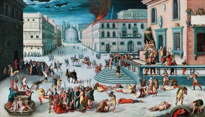 Masakra Triumwiratu autorstwa Antoine Caron