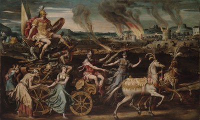Triumf Marsa, ok. 1570 autorstwa Antoine Caron