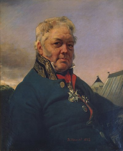Baron Rene Nicolas Dufriche-Desgenettes (1762-1837) 1822 (olej na płótnie) autorstwa Antoine Charles Horace Vernet