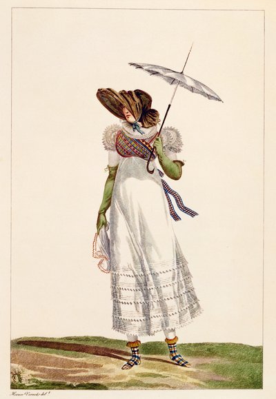 Letnia sukienka damska, 1779 autorstwa Antoine Charles Horace Vernet