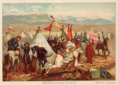 Bitwa pod Isly, Maroko, 1844 (chromolit) autorstwa Antoine Charles Horace Vernet