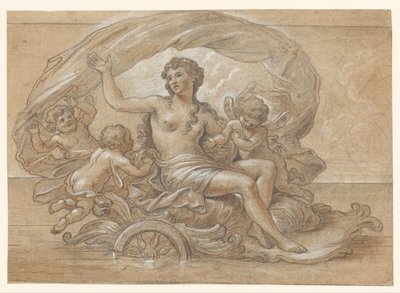 Galathea na swoim rydwanie morskim autorstwa Antoine Coypel
