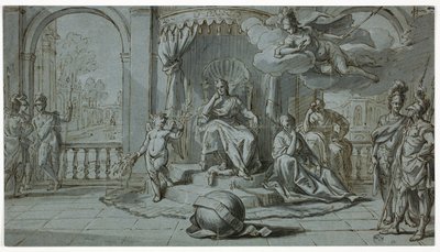 Aleksander Wielki planuje podbój świata autorstwa Antoine Dieu
