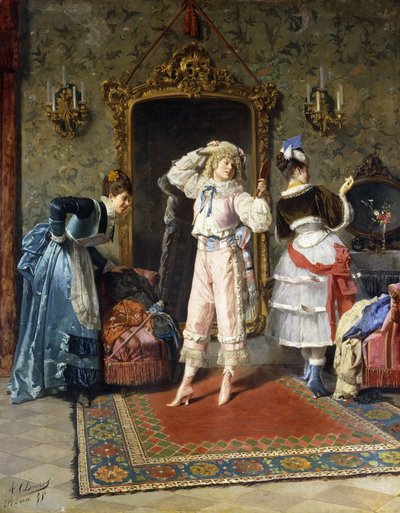 Przygotowanie do balu autorstwa Antoine Ducros