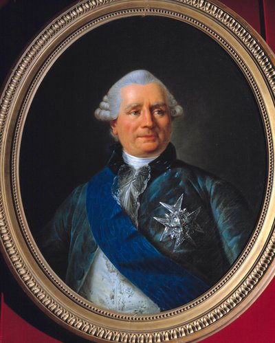 Portret Charlesa Graviera, hrabiego Vergennes (1719-1787) Ministra Obraz Antoine Francois (Antoine-Francois) Calleta (1741-1823) XVIII wiek. Ciemny. 0,79 x 0,61 m. Wersal, Muzeum Zamkowe autorstwa Antoine François Callet