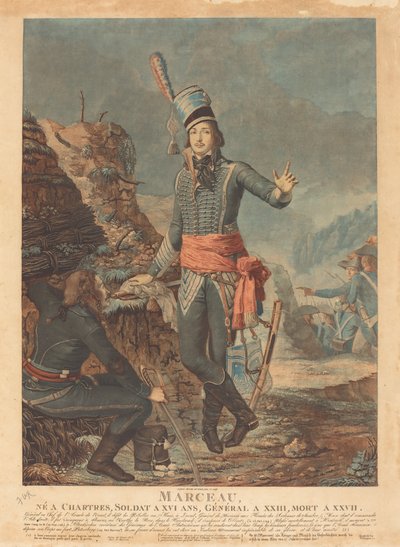 Generał Francois Severin Desgraviers Marceau autorstwa Antoine François Sergent