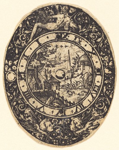 Krajobraz z obeliskiem autorstwa Antoine Jacquard