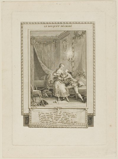 Rozdarty bukiet autorstwa Antoine Jean Duclos