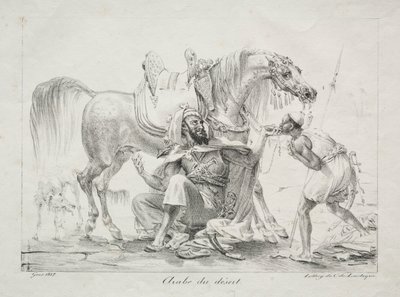 Arab pustyni, 1817. autorstwa Antoine Jean Gros