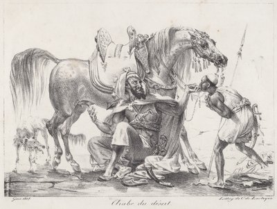 Arab pustynny (Arab pustynny) autorstwa Antoine Jean Gros